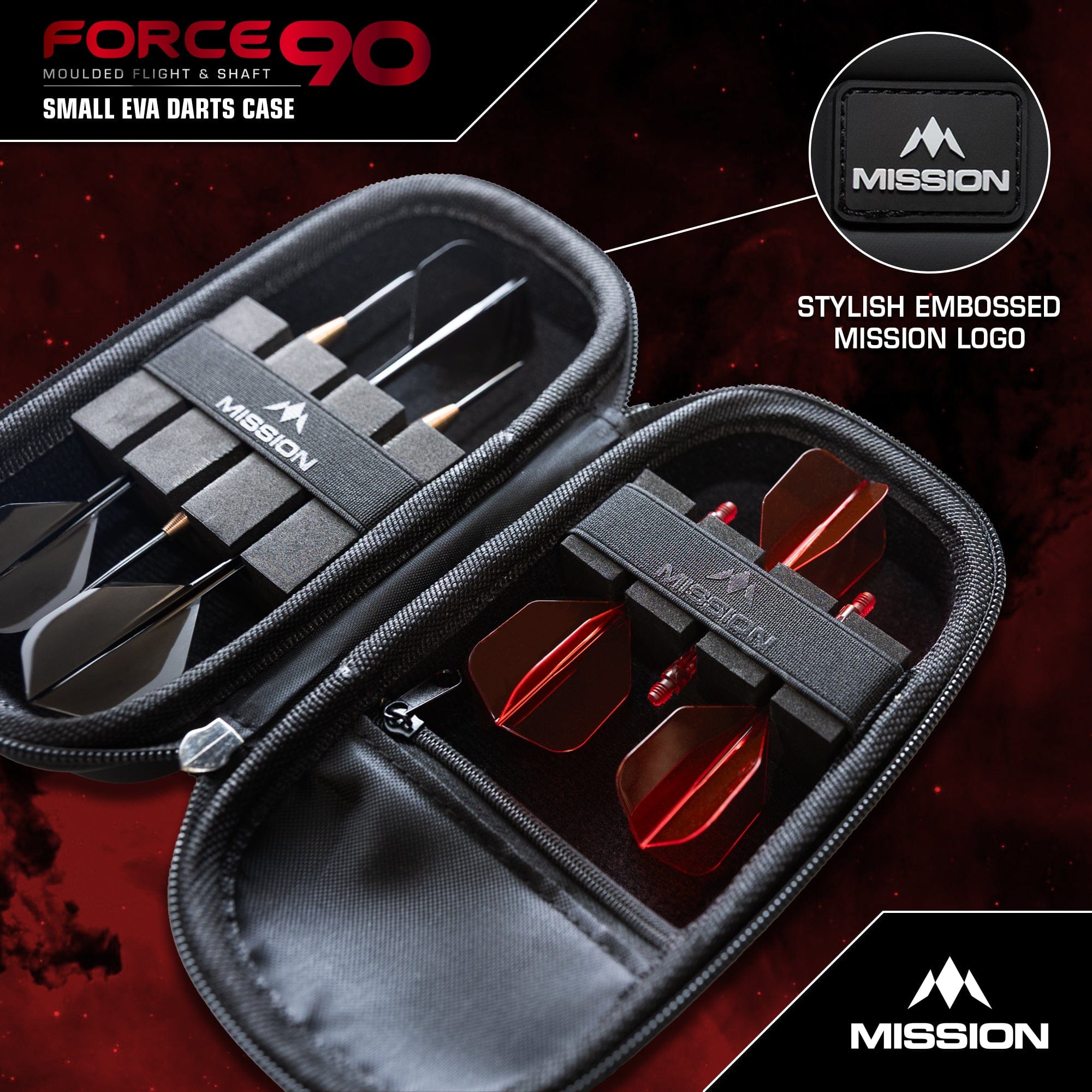 mission-force-90-dartcase-slim-eva-wallet-schwarz image 6