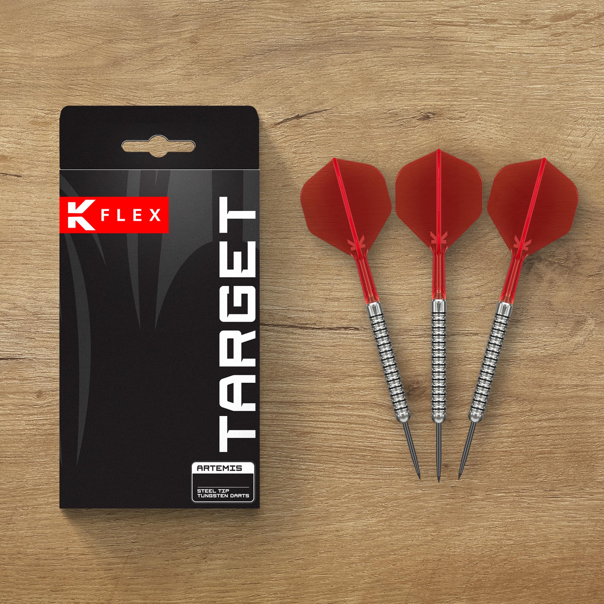 target-artemis-25g-steeldarts-set-k-flex-mit-etui image 5