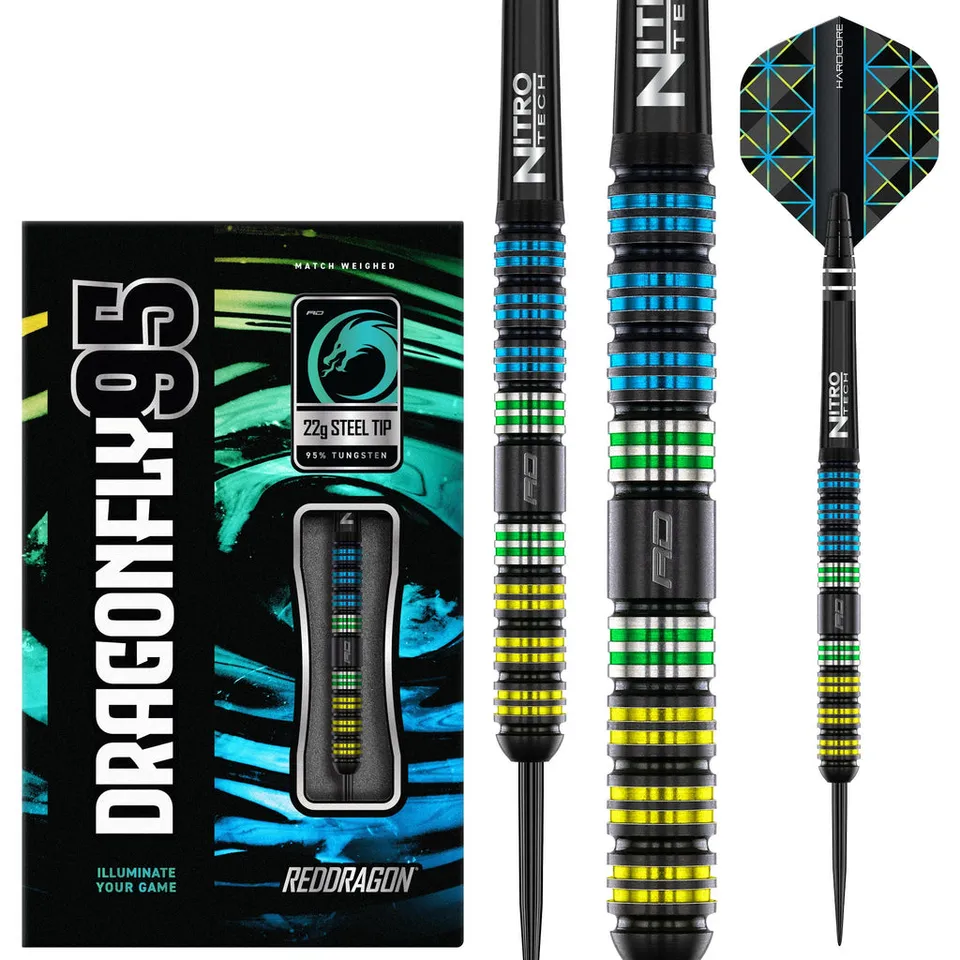 red-dragon-dragonfly-95-black-steeldarts-24g-parallel-tungsten image 1
