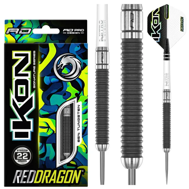 red-dragon-ikon-1-4-steeldarts-24g-silber image 1