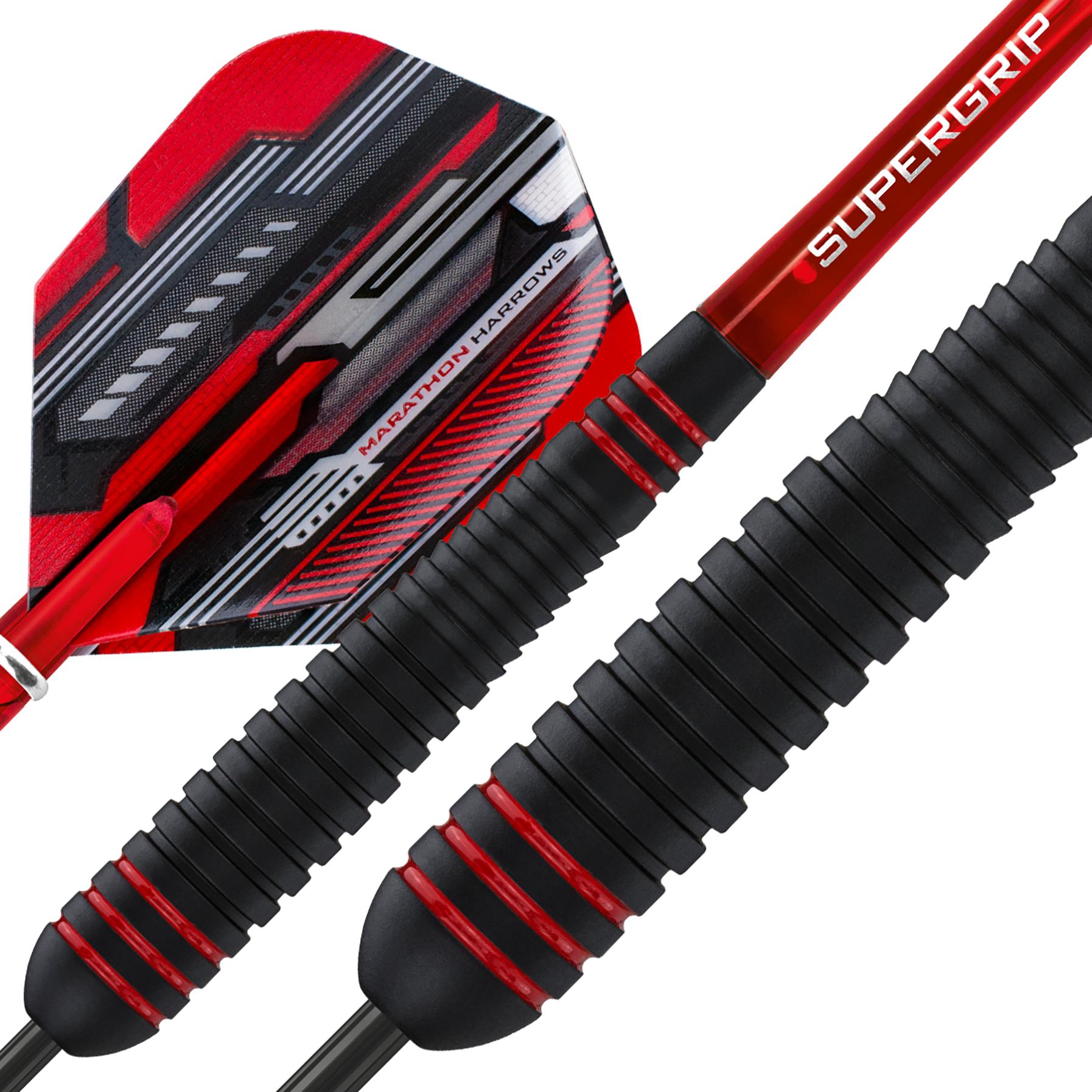 harrows-ace-steeldarts-3er-set-gummi-grip-20-26g image 3