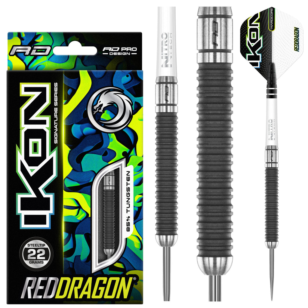 red-dragon-ikon-1-4-steeldarts-24g-silber image 1