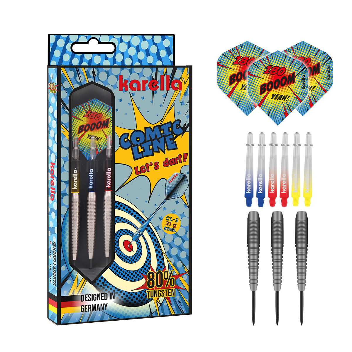 karella-comic-cl-5-steeldart-21-g-80-tungsten image 1