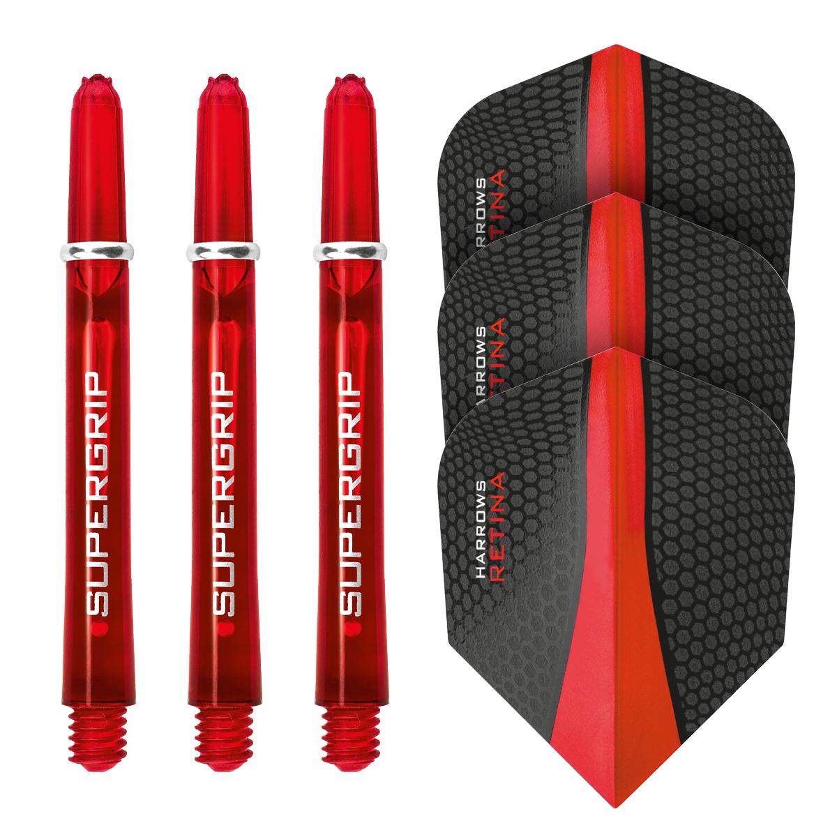 harrows-supergrip-twin-pack-orange-shafts-flights image 4