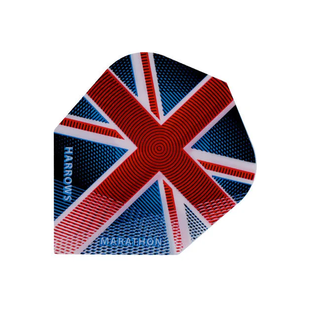 harrows-marathon-union-jack-flights-standard-100-mikron image 1