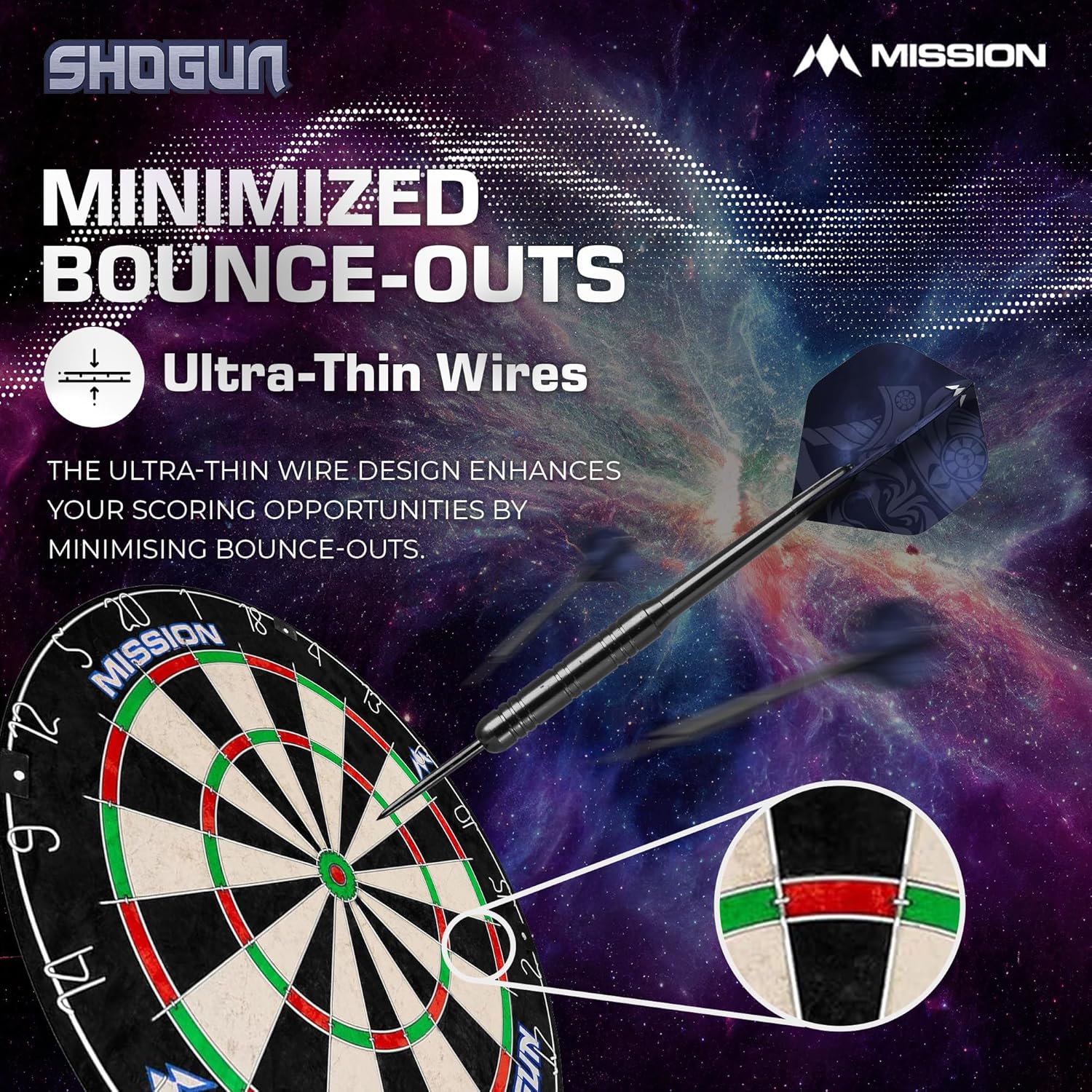 mission-samurai-shogun-dartscheibe-set-sisal-mit-6-darts image 7