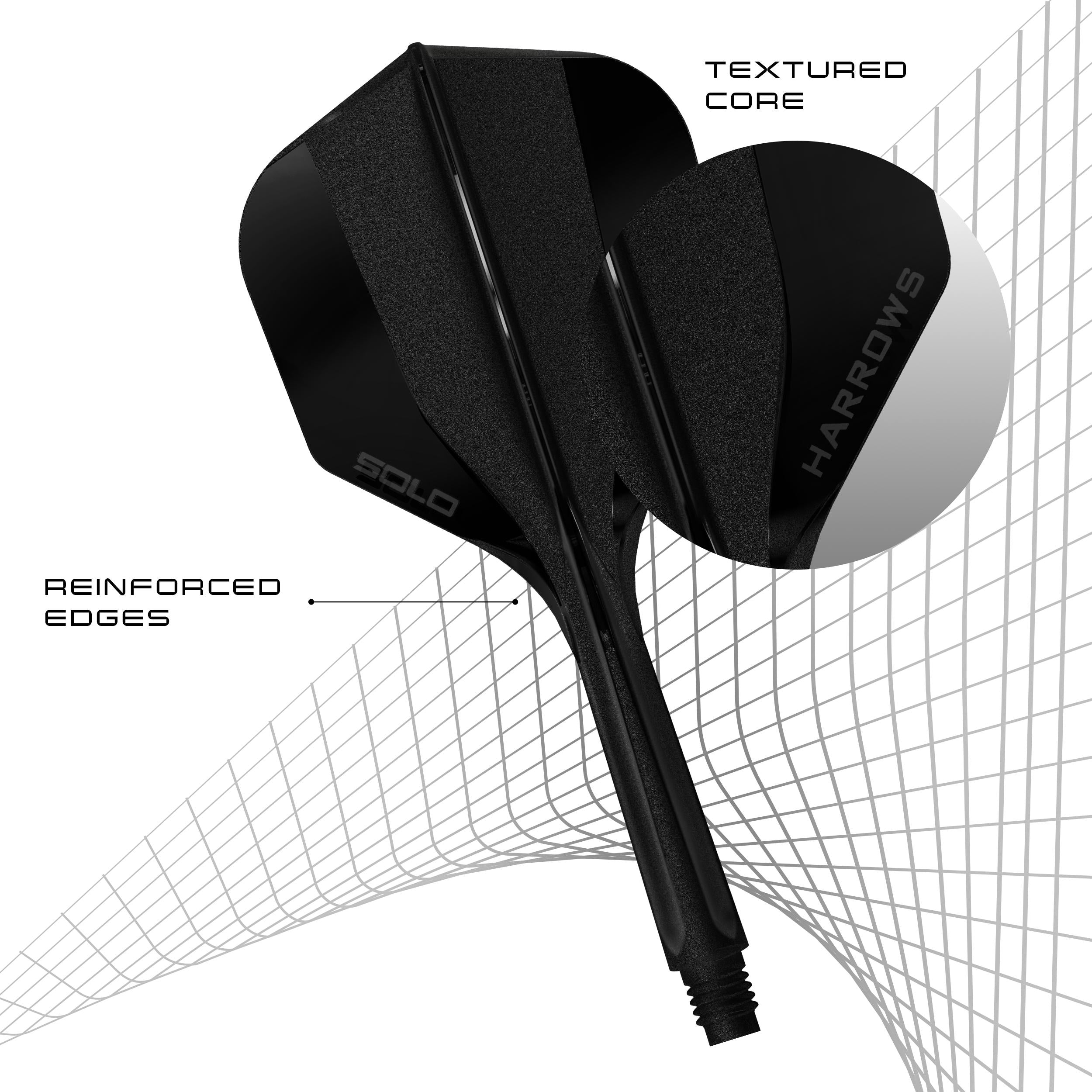 harrows-solo-integrated-flight-shaft-black-medium-no-6 image 4