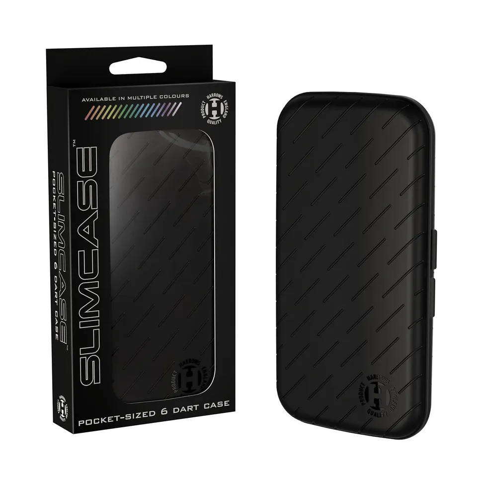 harrows-pro-6-slimcase-darttasche-schwarz-f-r-6-darts image 1