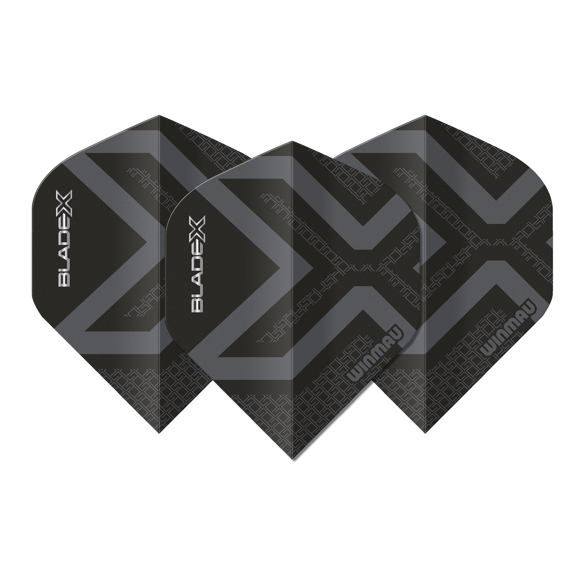 winmau-prism-blade-x-delta-flights-standard-schwarz-3-stk image 1