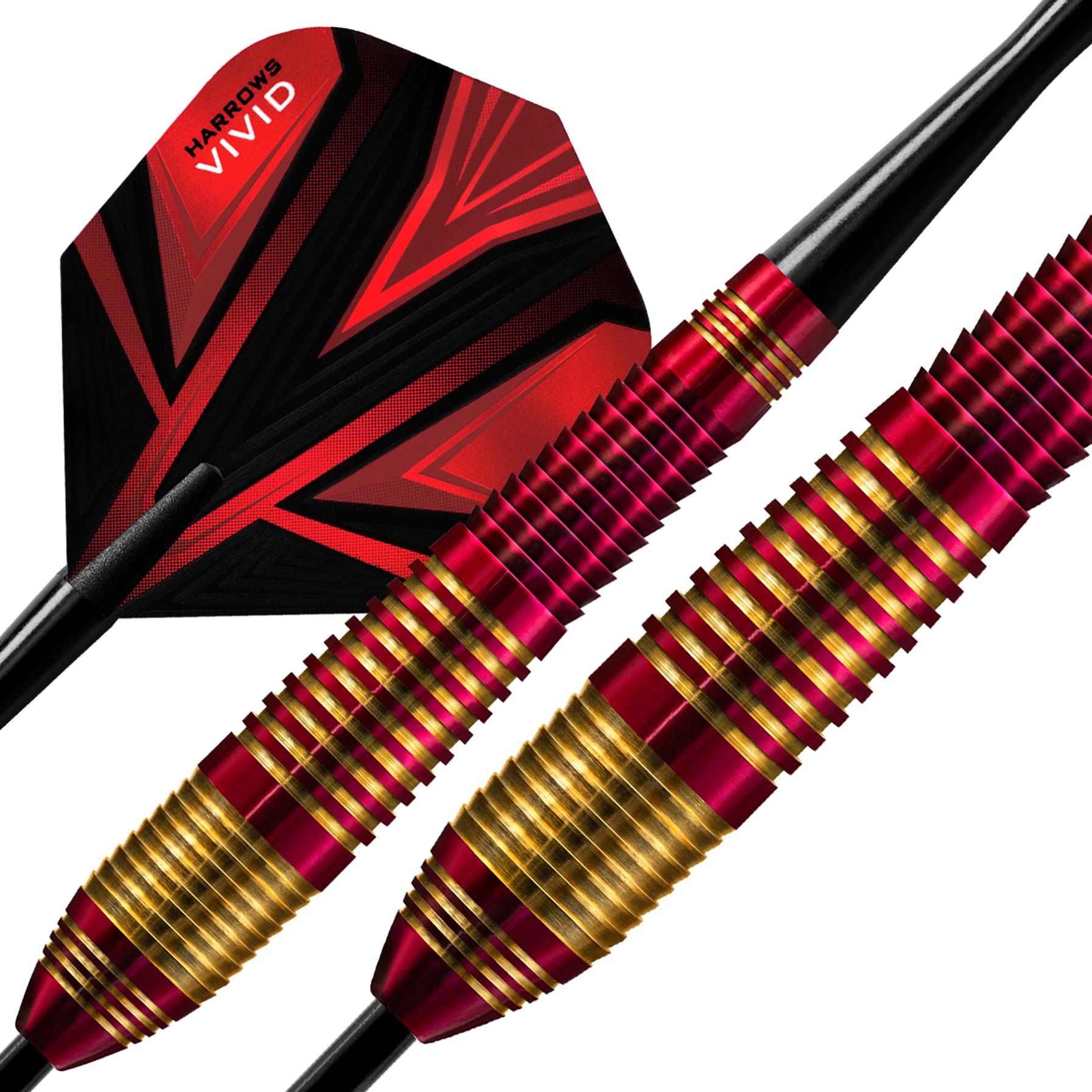 harrows-vivid-brass-red-steeldarts-22g-rot image 3