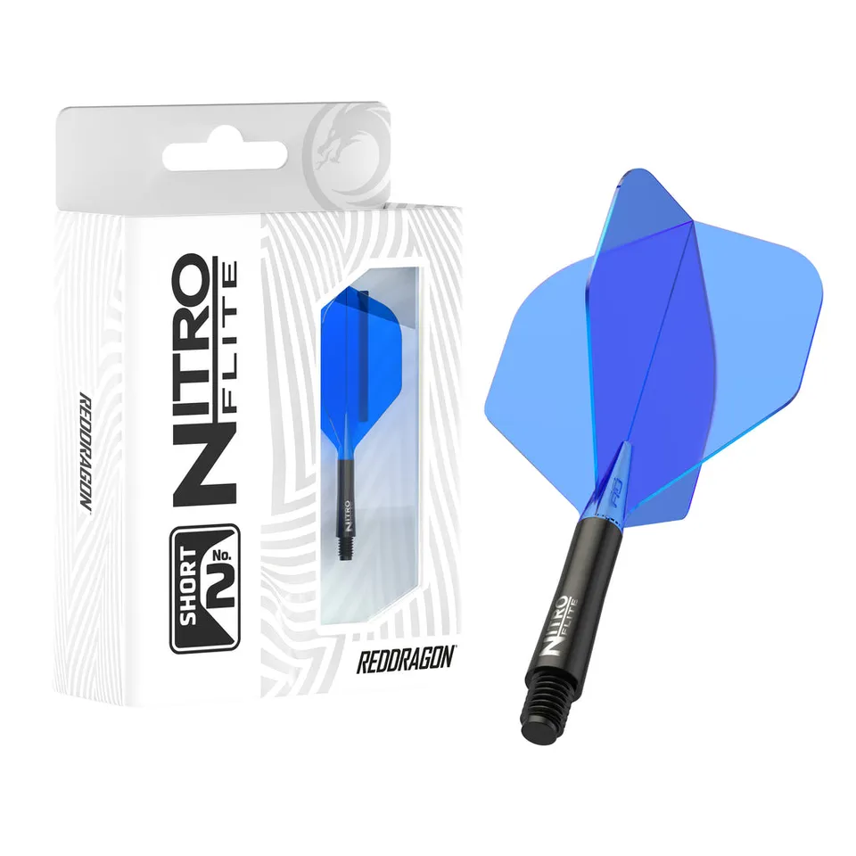 red-dragon-nitro-flite-flights-schwarz-blau-integriert-3-stk image 1