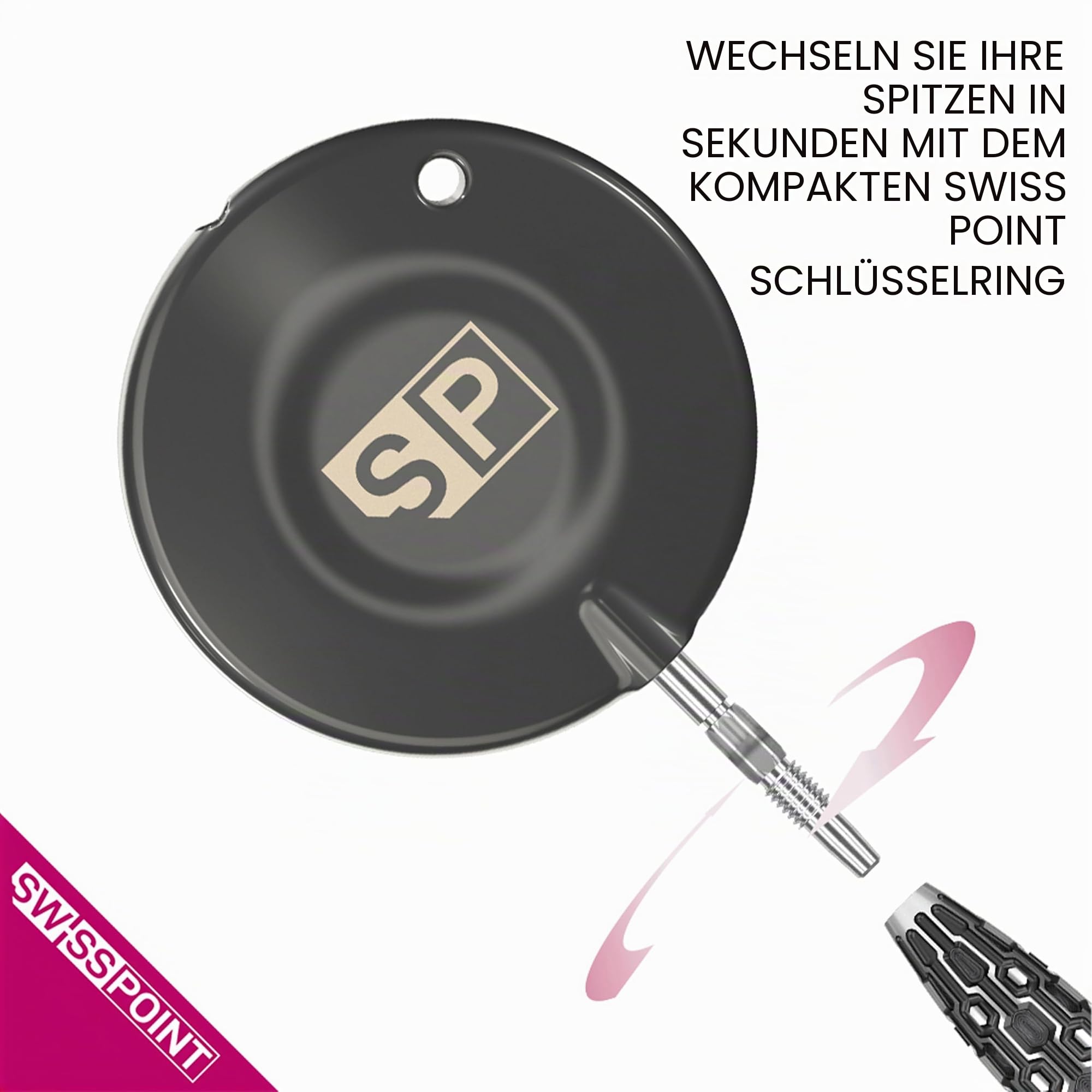 target-swiss-point-tool-schl-sselanh-nger-schwarz-klein image 3
