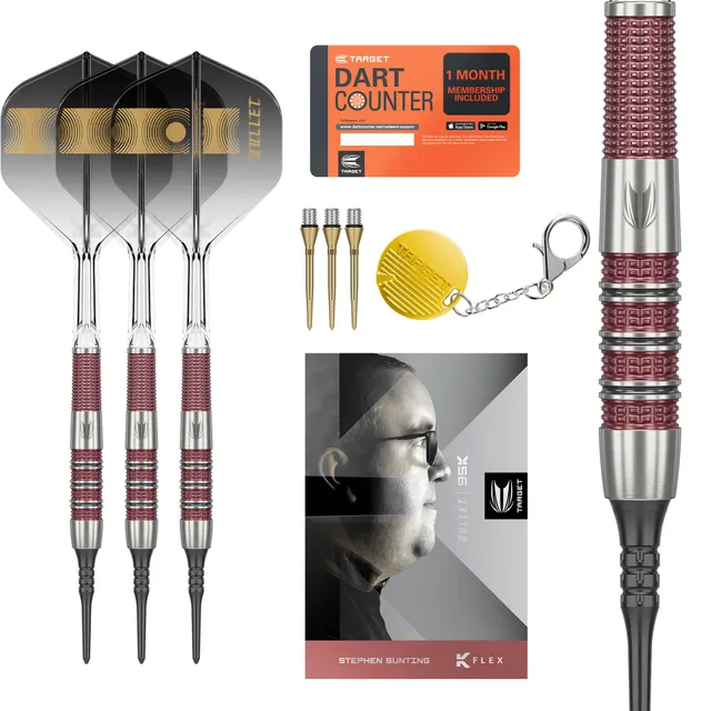 target-stephen-bunting-95k-softdarts-set-19g-mit-k-flex image 1