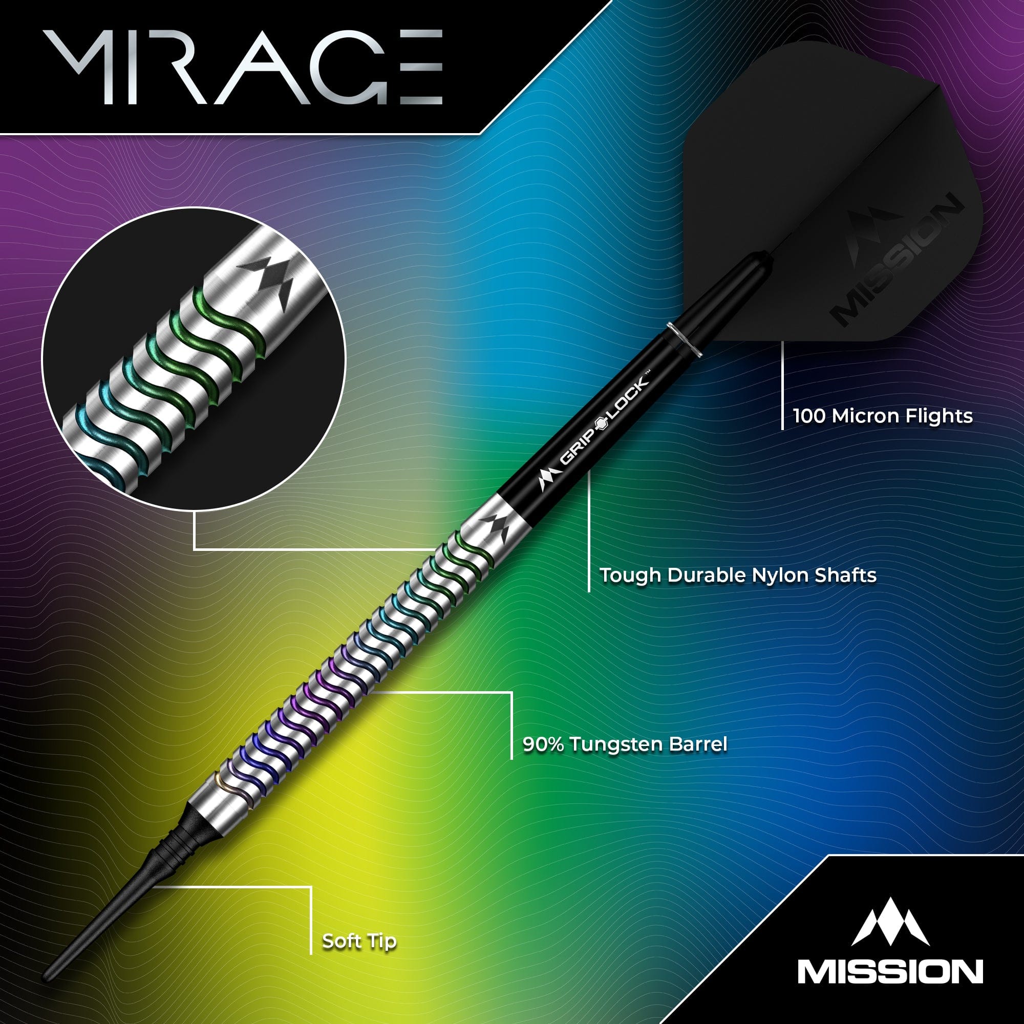 mission-mirage-softdarts-20g-90-tungsten-silber image 3