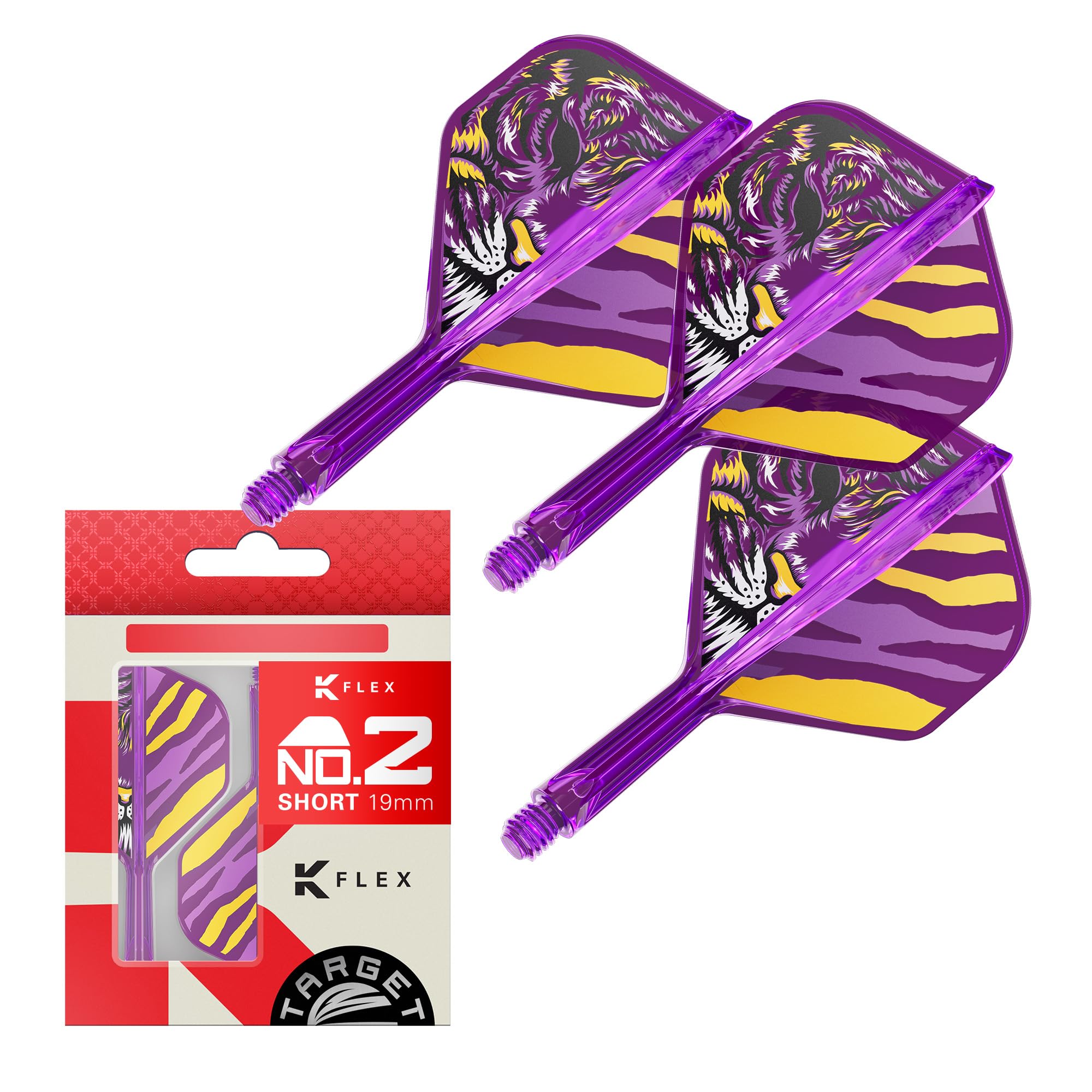 target-k-flex-endeavour-no-6-flights-short-19mm-tiger-3er image 7