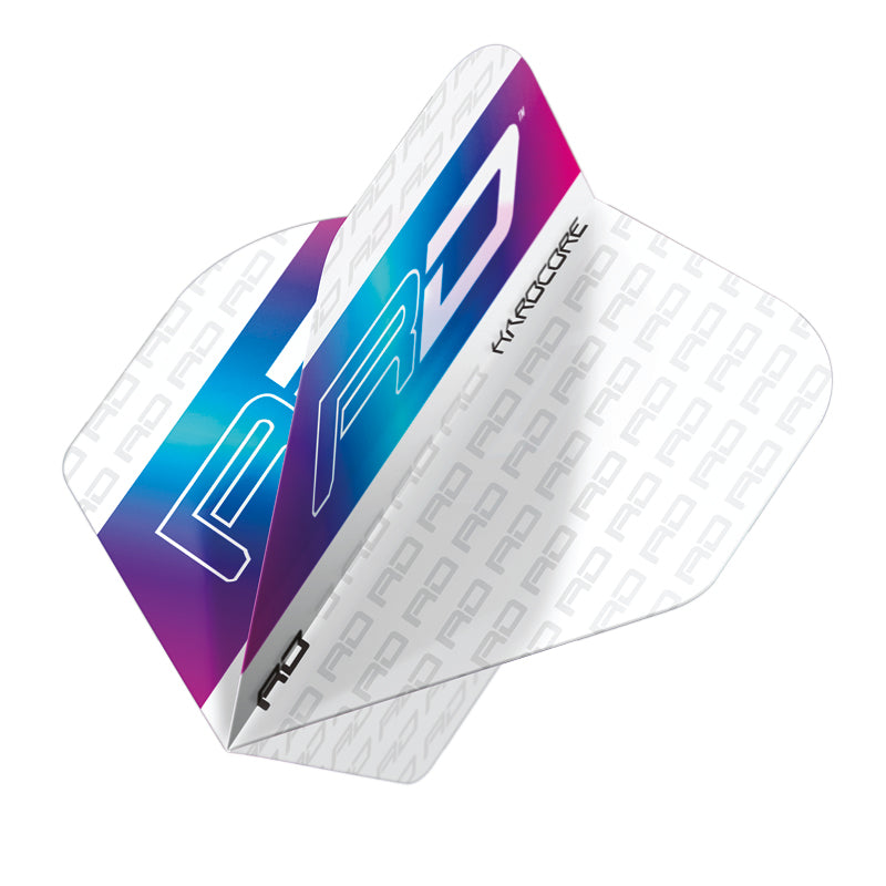 red-dragon-hardcore-rd-logo-rainbow-xt-standard-flights-12er-extra-thick image 1