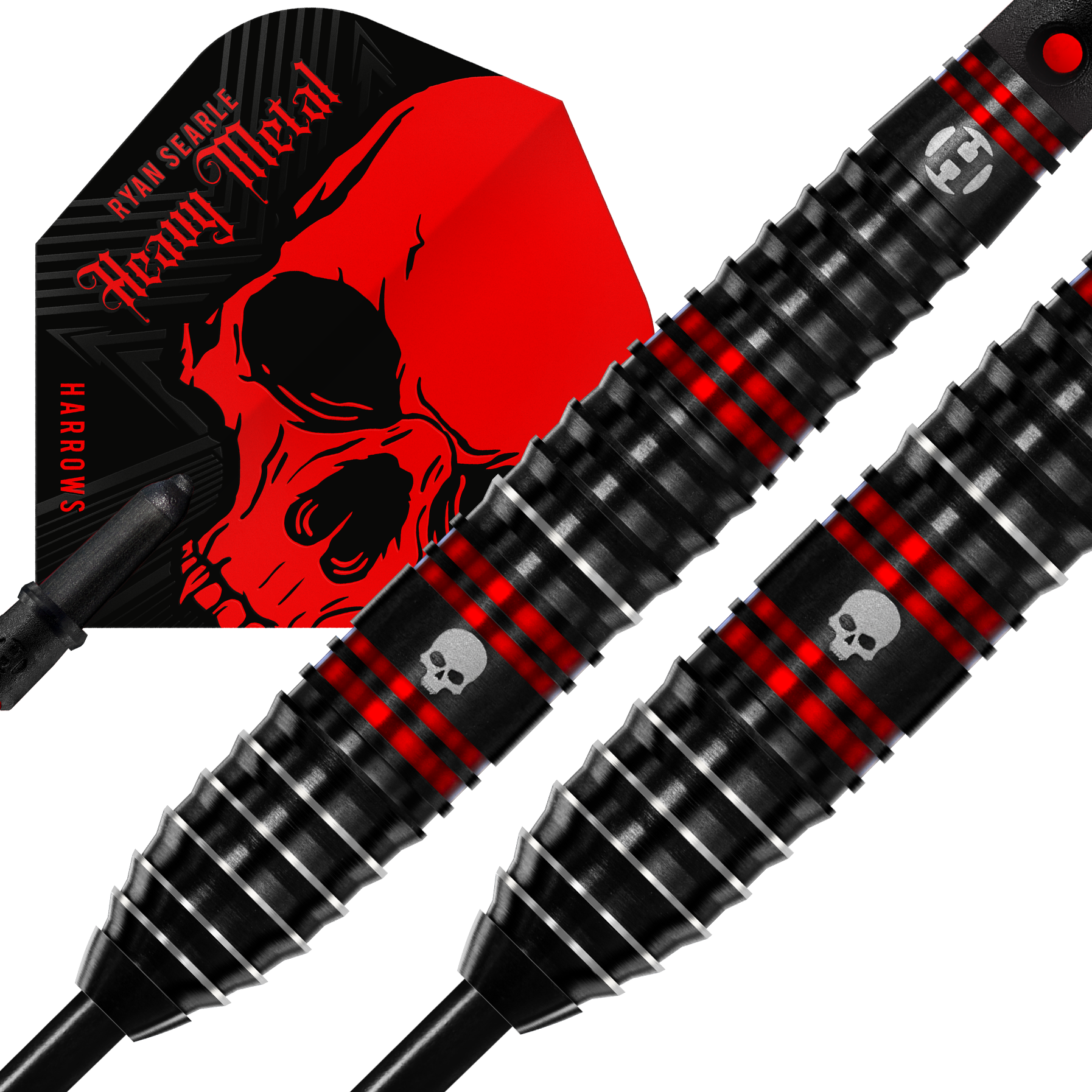 harrows-ryan-searle-steeldarts-90-tungsten-32g-heavy-grip image 2