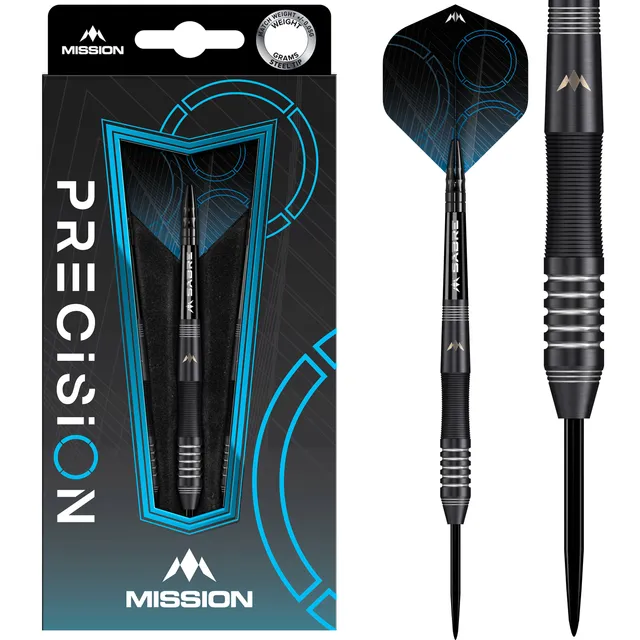 mission-precision-steeldarts-90-tungsten-23g-schwarz image 1