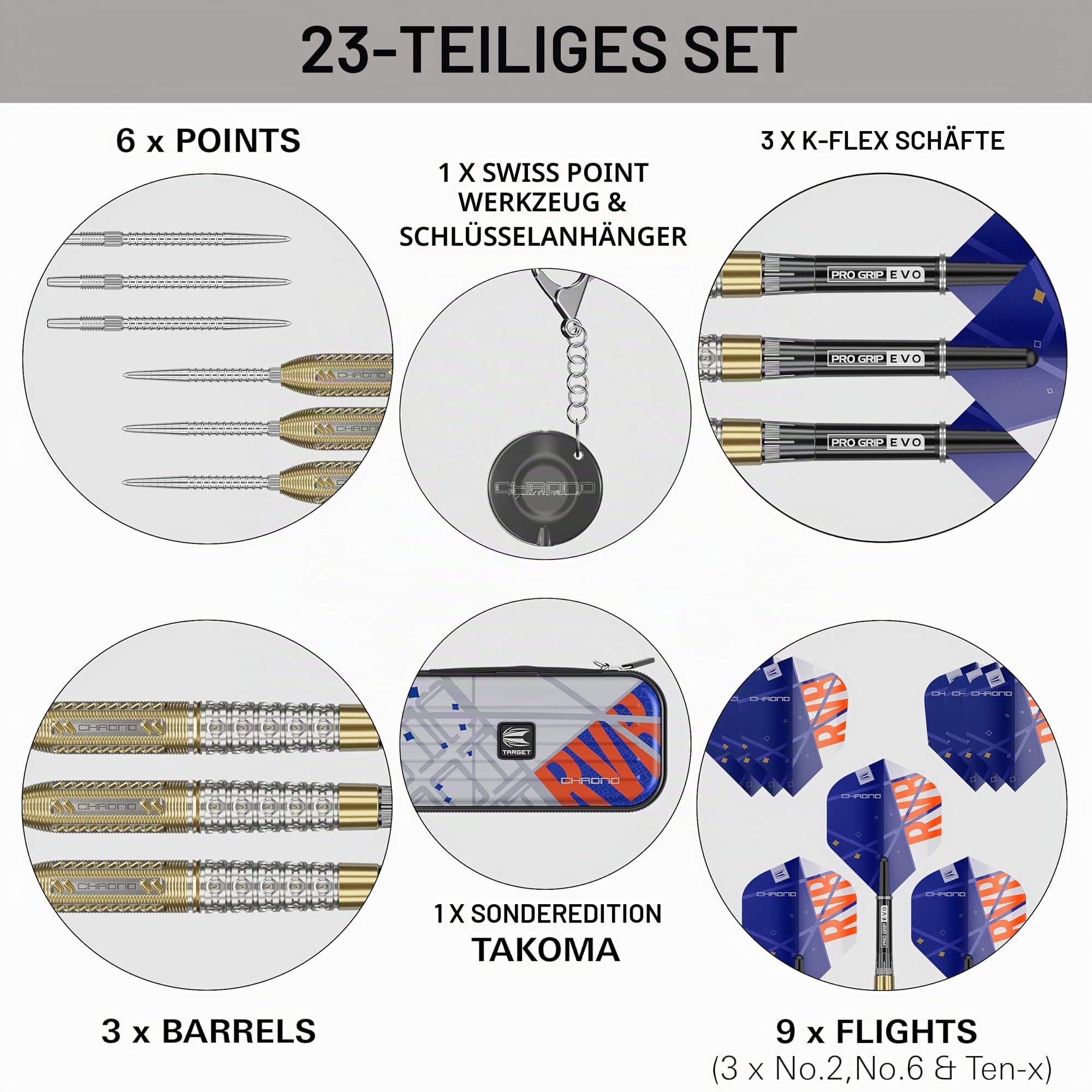 target-rvb-chrono-steeldarts-95-21g-mit-case image 5