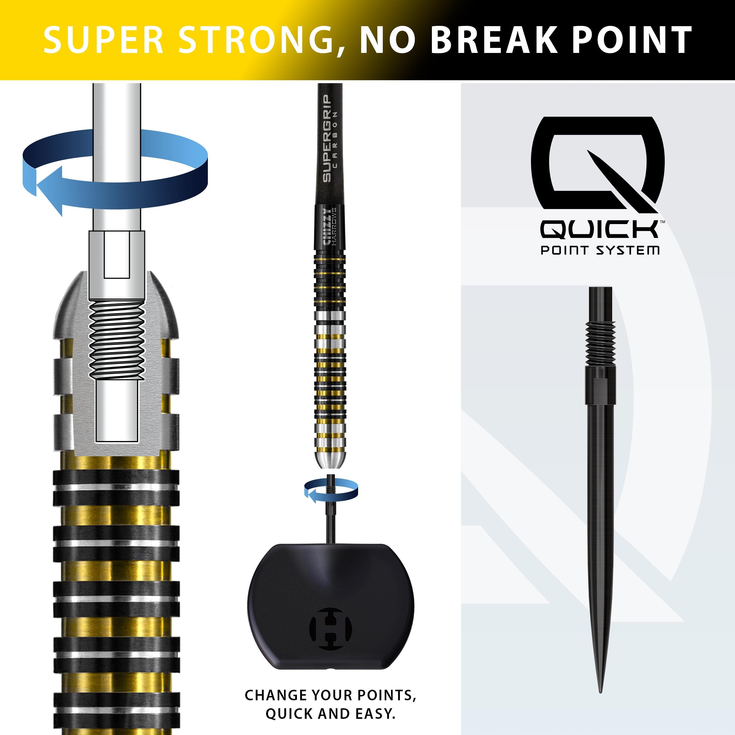 harrows-chizzy-steeldarts-24g-90-tungsten-quick-point image 3