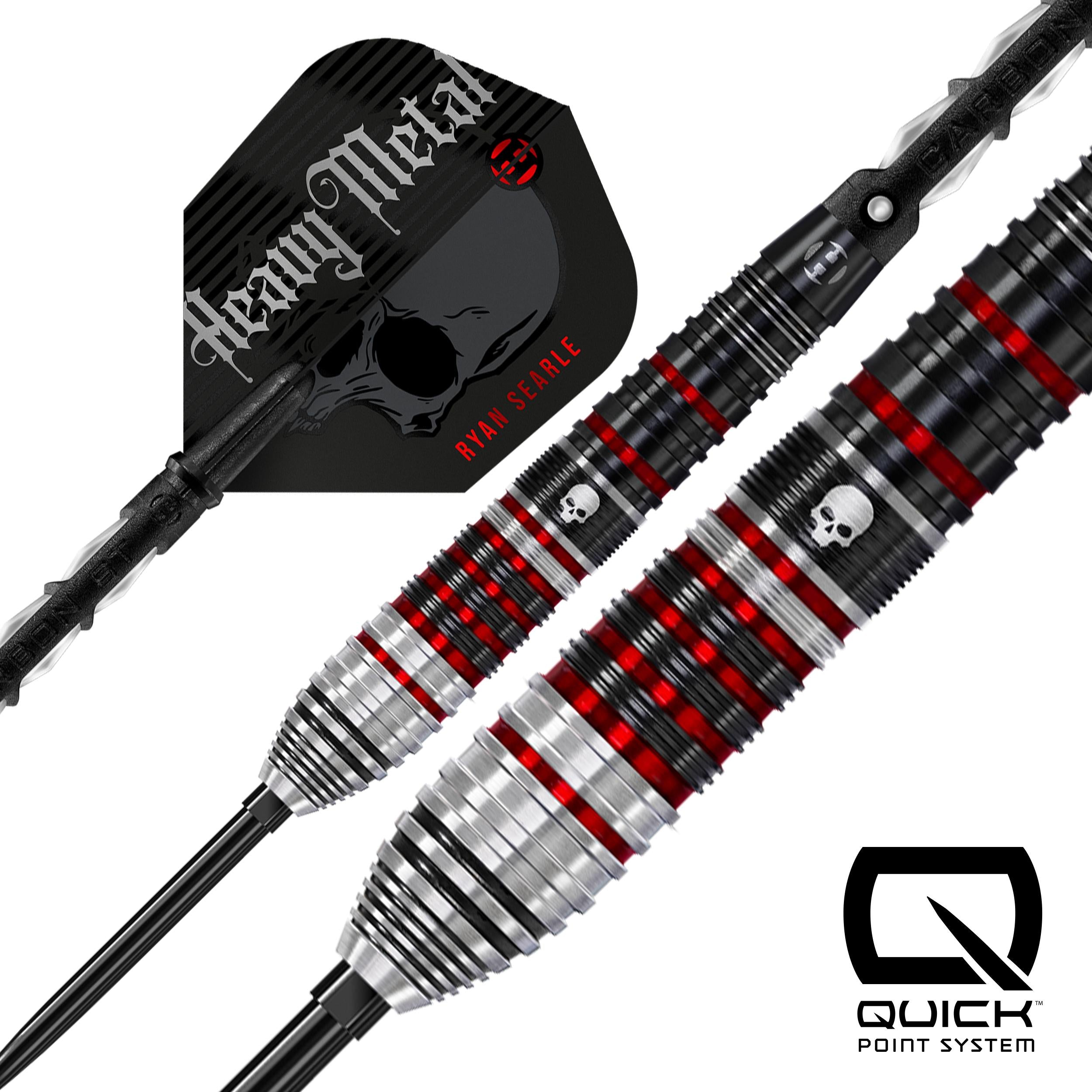 harrows-ryan-searle-series-2-steeldarts-90-24g-quick-point image 2
