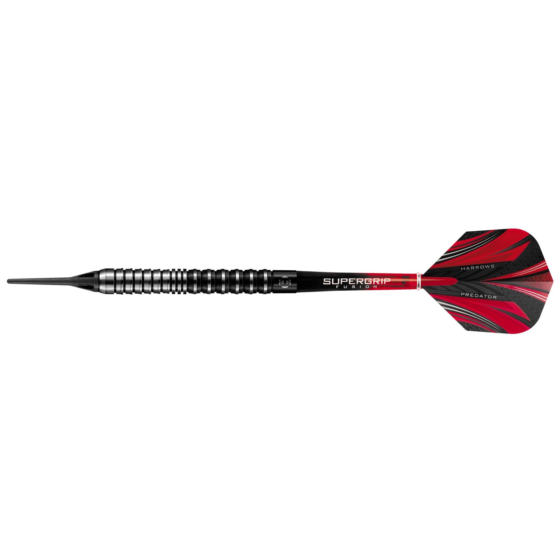 harrows-predator-90-softdarts-18g-tungsten-grip-schwarz image 6