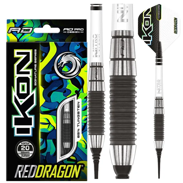 red-dragon-ikon-1-2-softdarts-18g-brooklyn-grey image 1