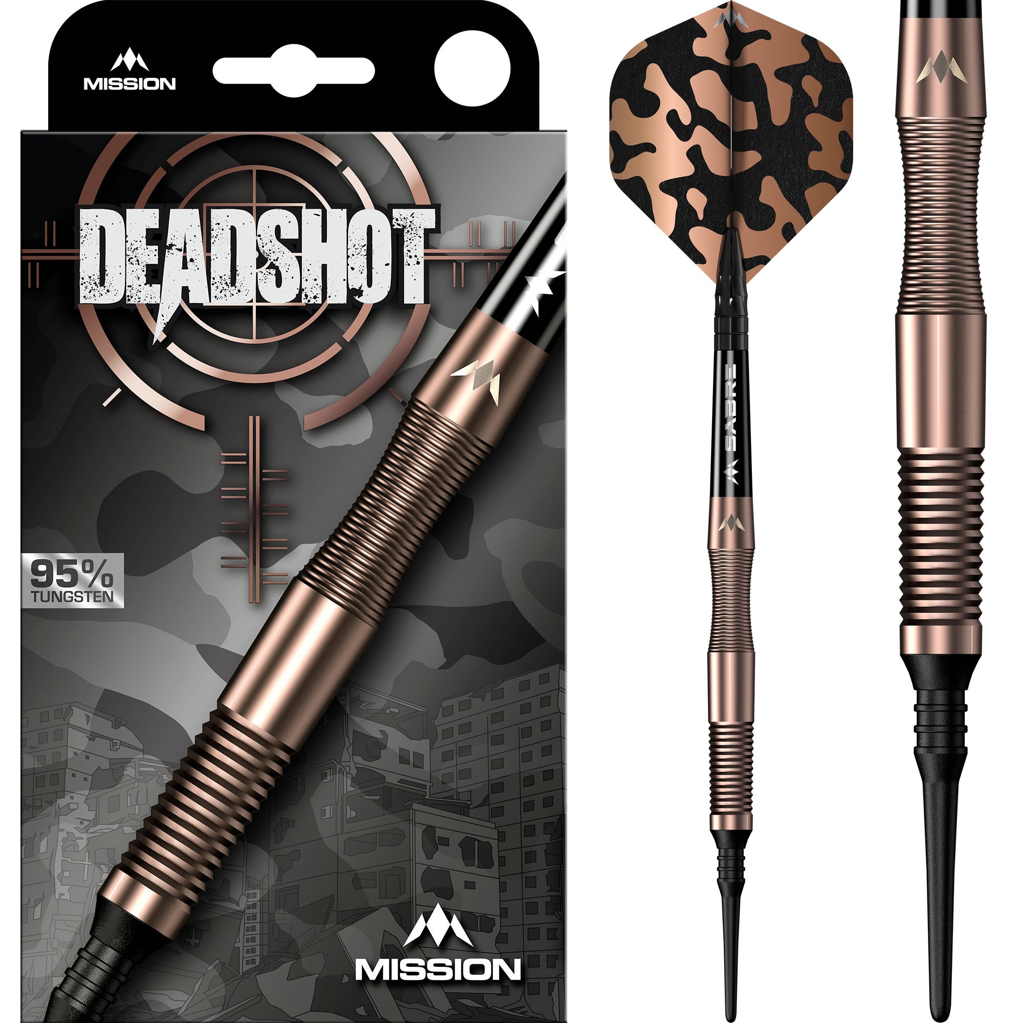 mission-dead-shot-softdarts-95-tungsten-19g-bronze image 1