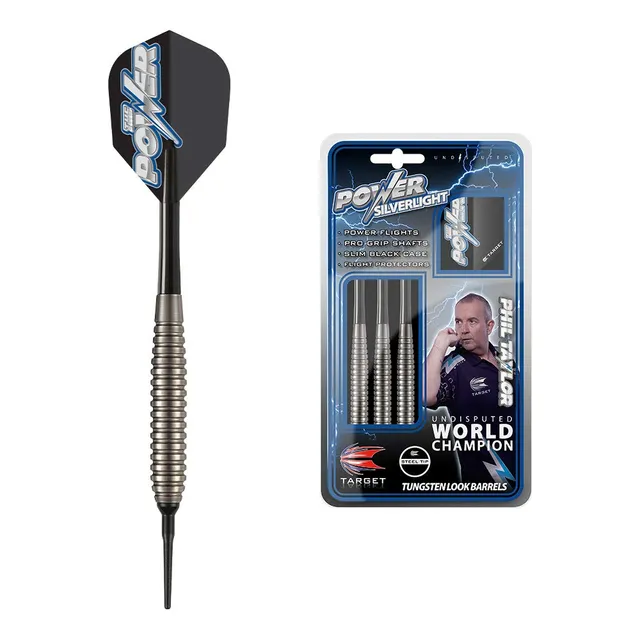 target-phil-taylor-silverlight-softdarts-messing-kunststoffspitze image 1