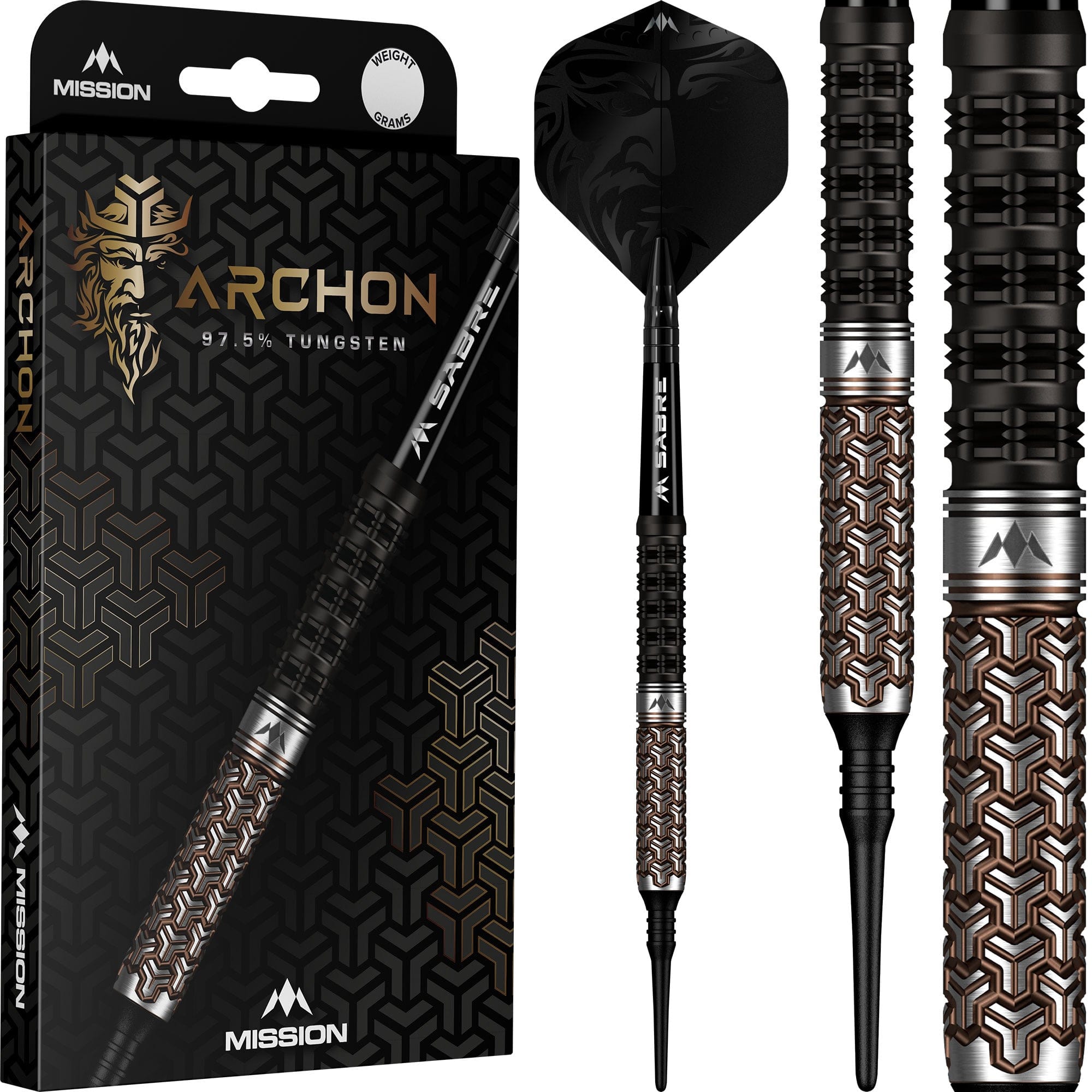 mission-archon-softdarts-97-5-tungsten-18g-schwarz-bronze image 3