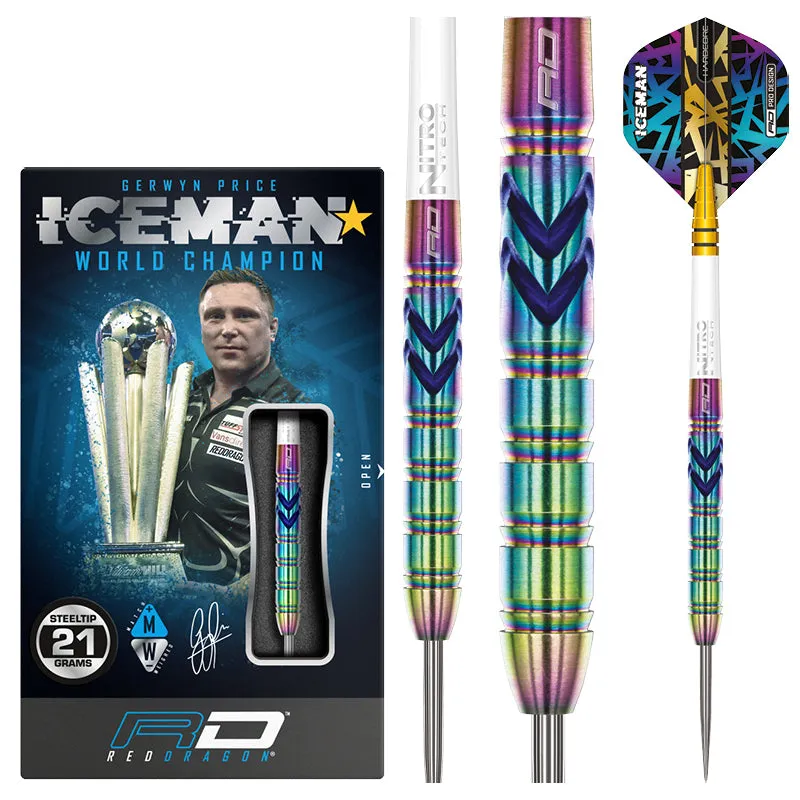 red-dragon-gerwyn-price-ionic-steeldarts-23g-wolfram image 1