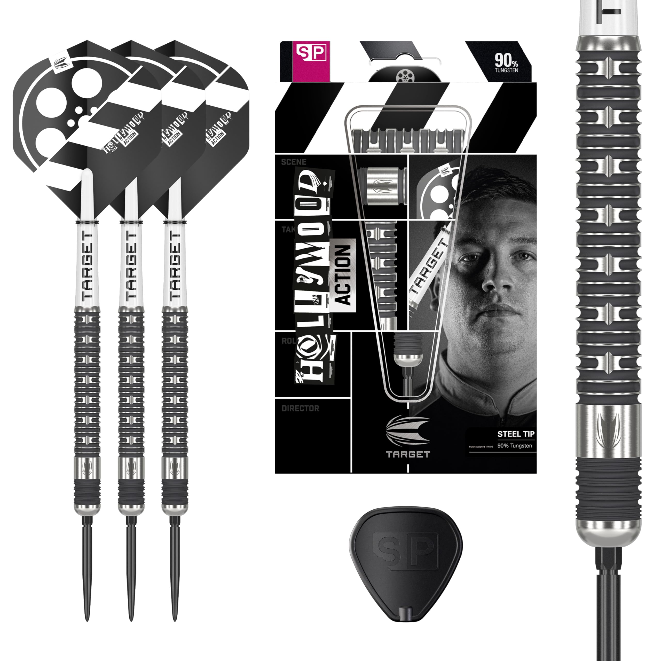 target-chris-dobey-hollywood-action-steeldarts-22g-90-wolfram image 1