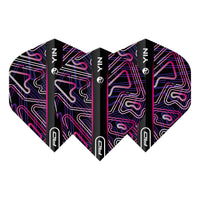 red-dragon-hardcore-yin-yang-flights-schwarz-pink-9-st-ck image 3