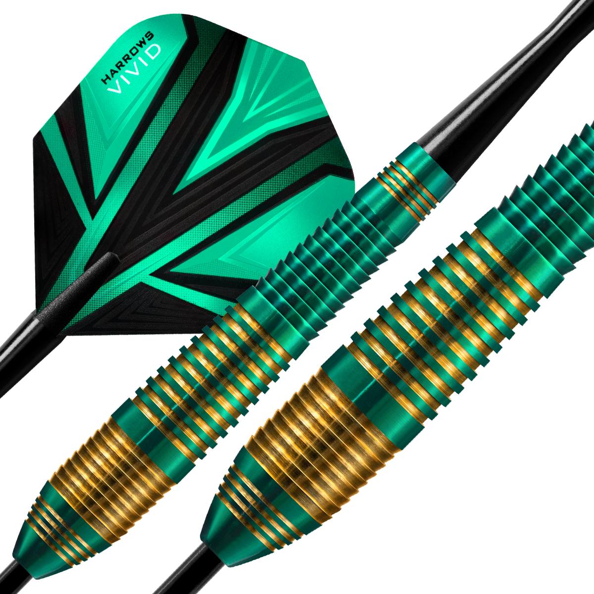 harrows-vivid-brass-gr-n-steeldarts-22g-messing image 3