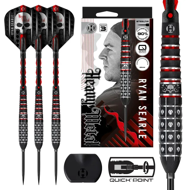 harrows-ryan-searle-series-3-steeldart-24g-90-quick-point image 1