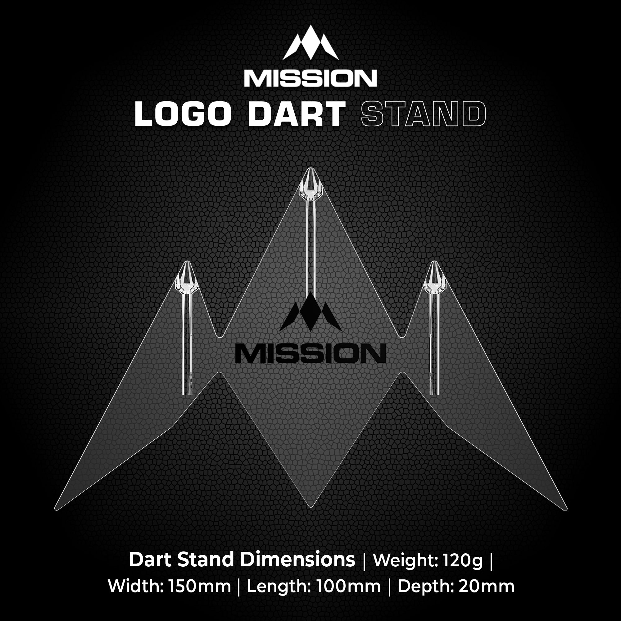 mission-logo-dartst-nder-acryl-f-r-3-darts-klar image 5