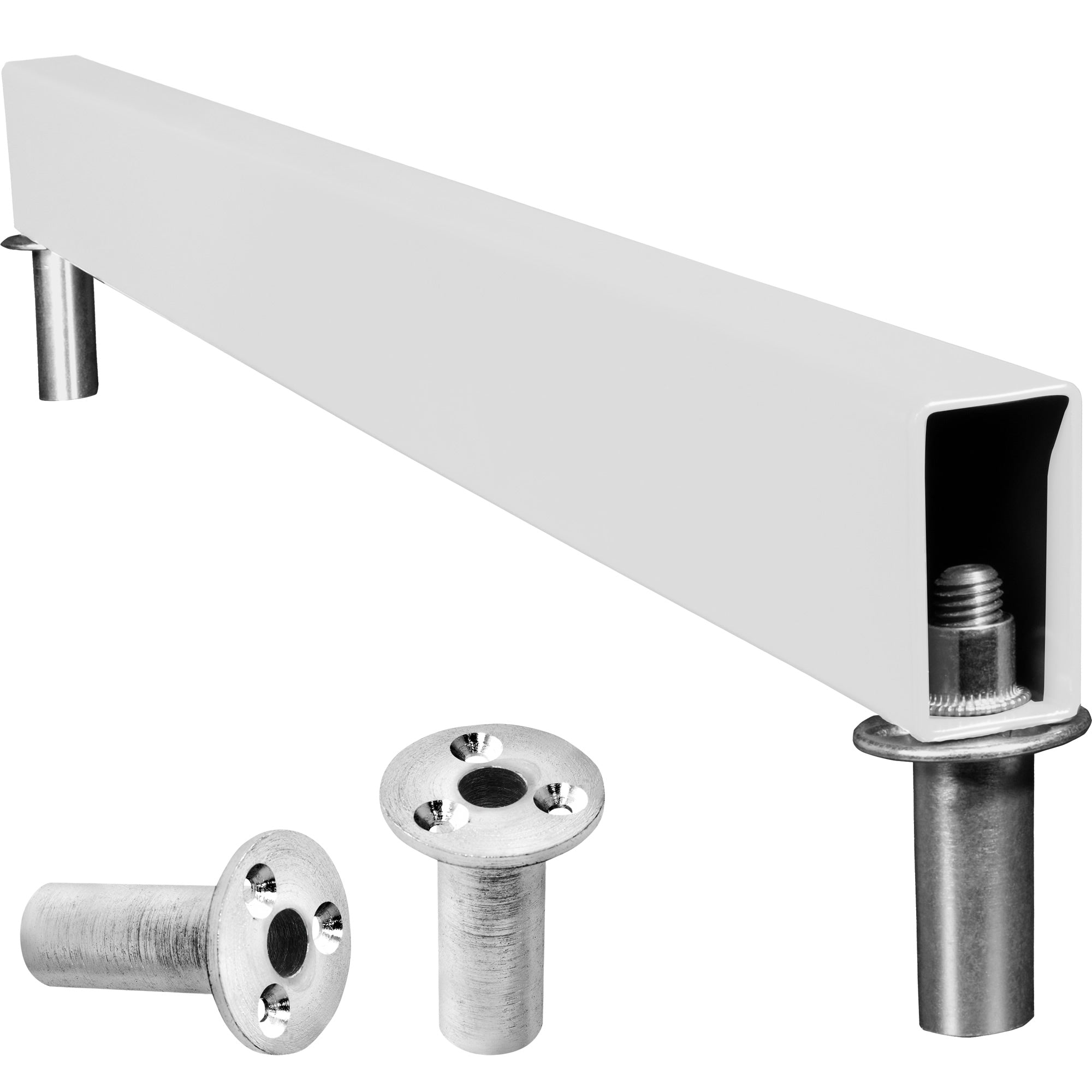 mission-samurai-pro-raised-steel-oche-rot-mit-bodenhalterung image 3