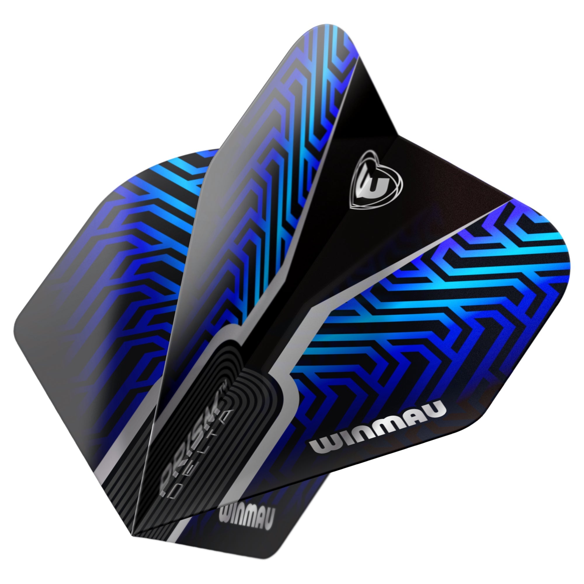 winmau-prism-delta-flights-standard-blau-3er-spot-uv image 1