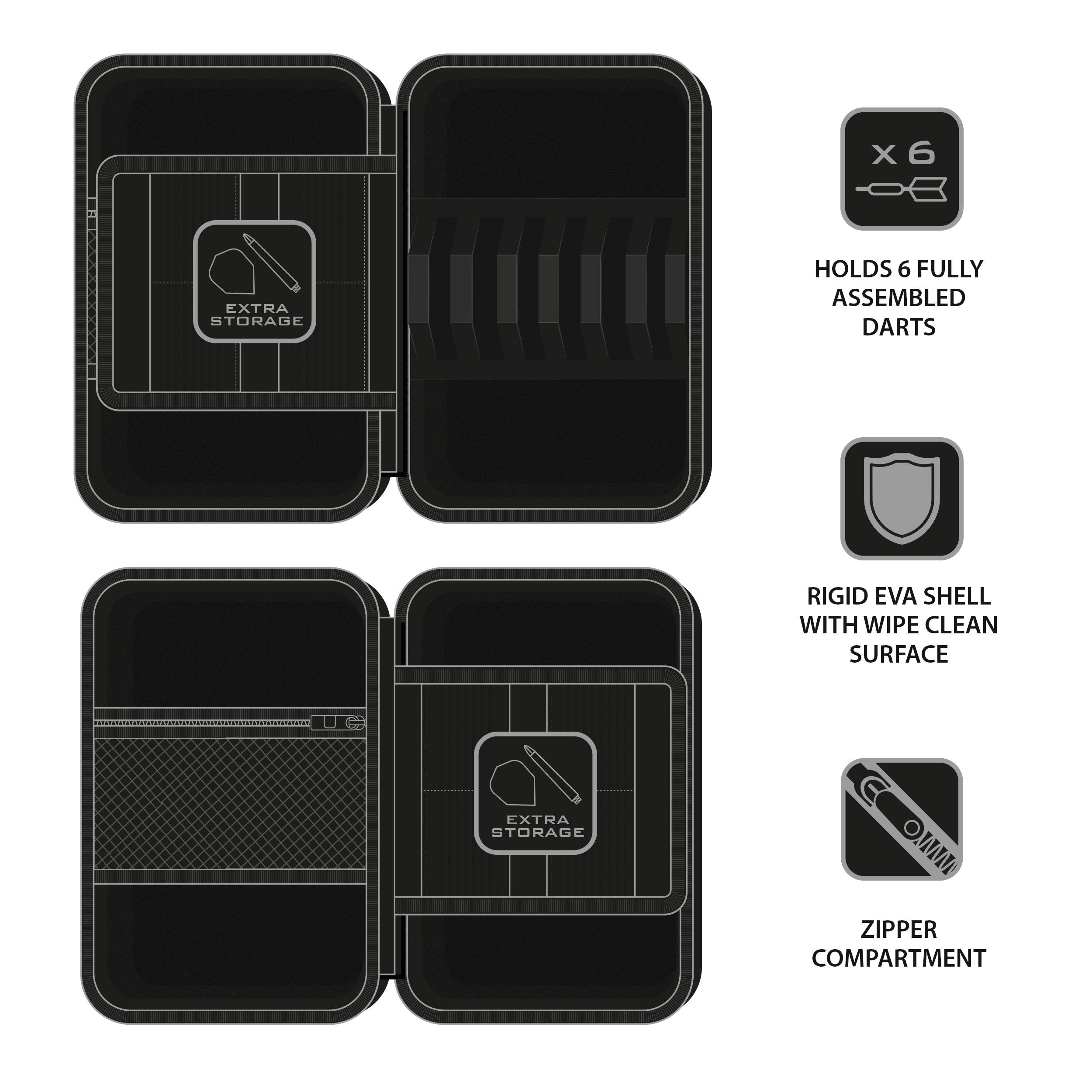 harrows-ryan-searle-2-pro-6-darts-case-heavy-duty image 3