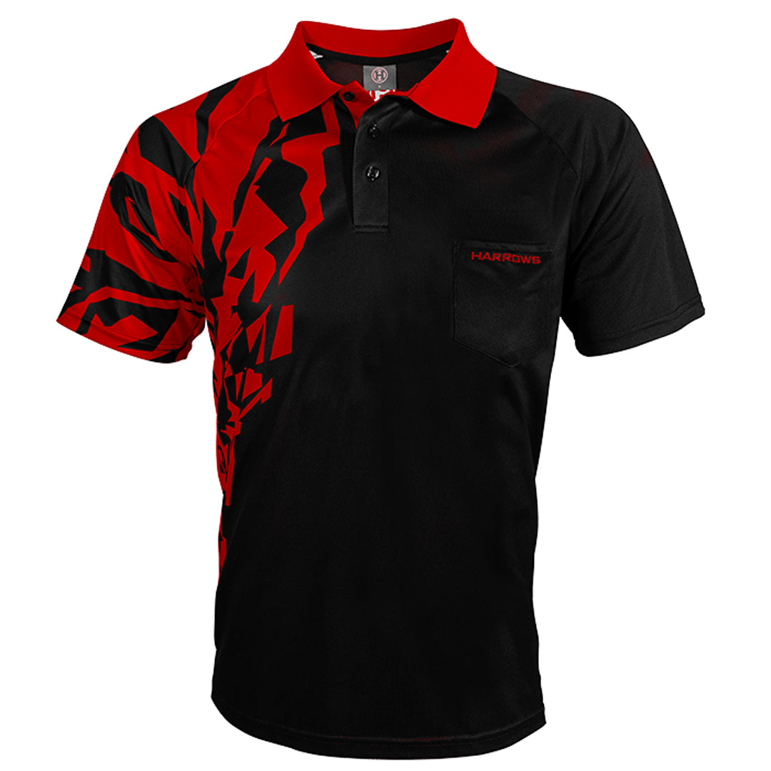harrows-rapide-dartshirt-gr-n-gr-l-atmungsaktiv image 5