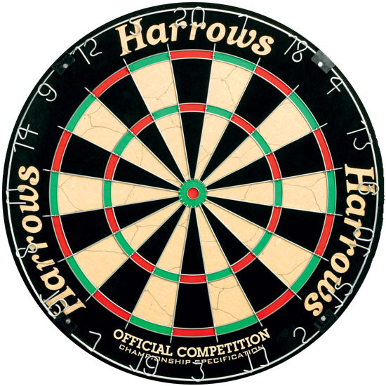 harrows-official-competition-dartscheibe-sisal image 1