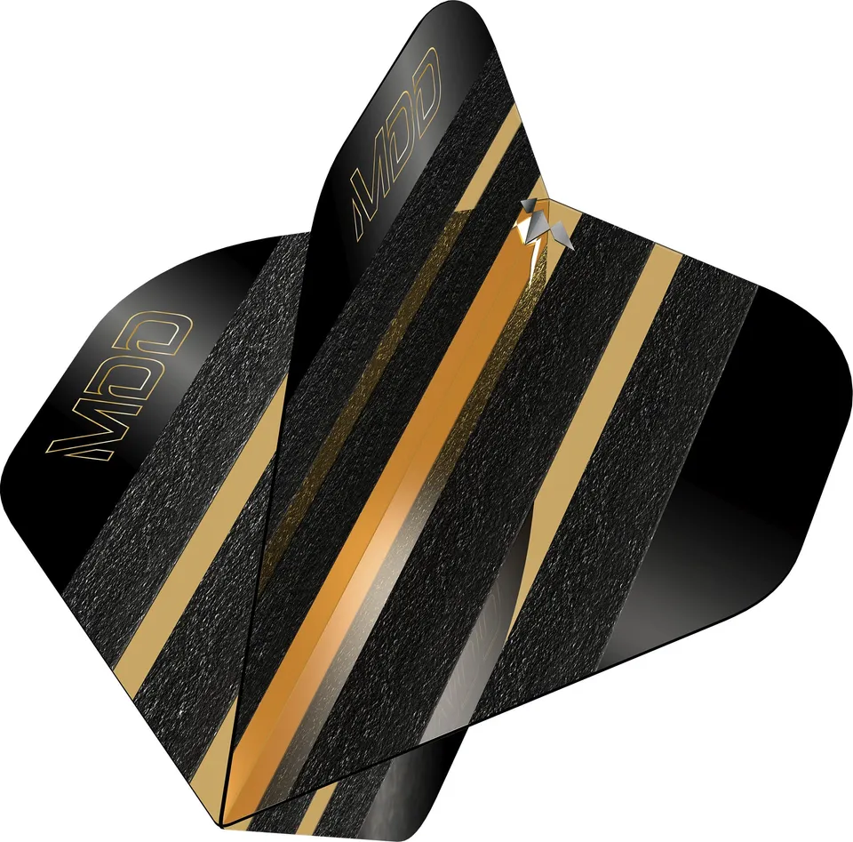 mission-mike-de-decker-solo-dartflights-no2-schwarz-gold image 1