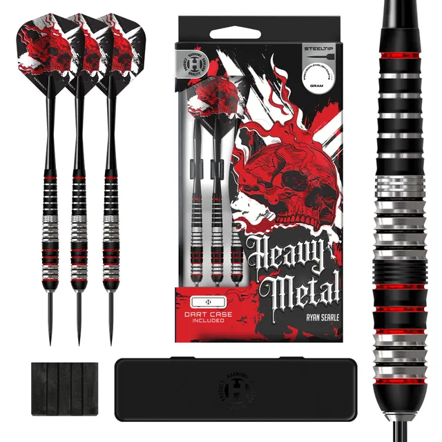 harrows-heavy-metal-ryan-searle-steeldarts-24g-edelstahl image 1