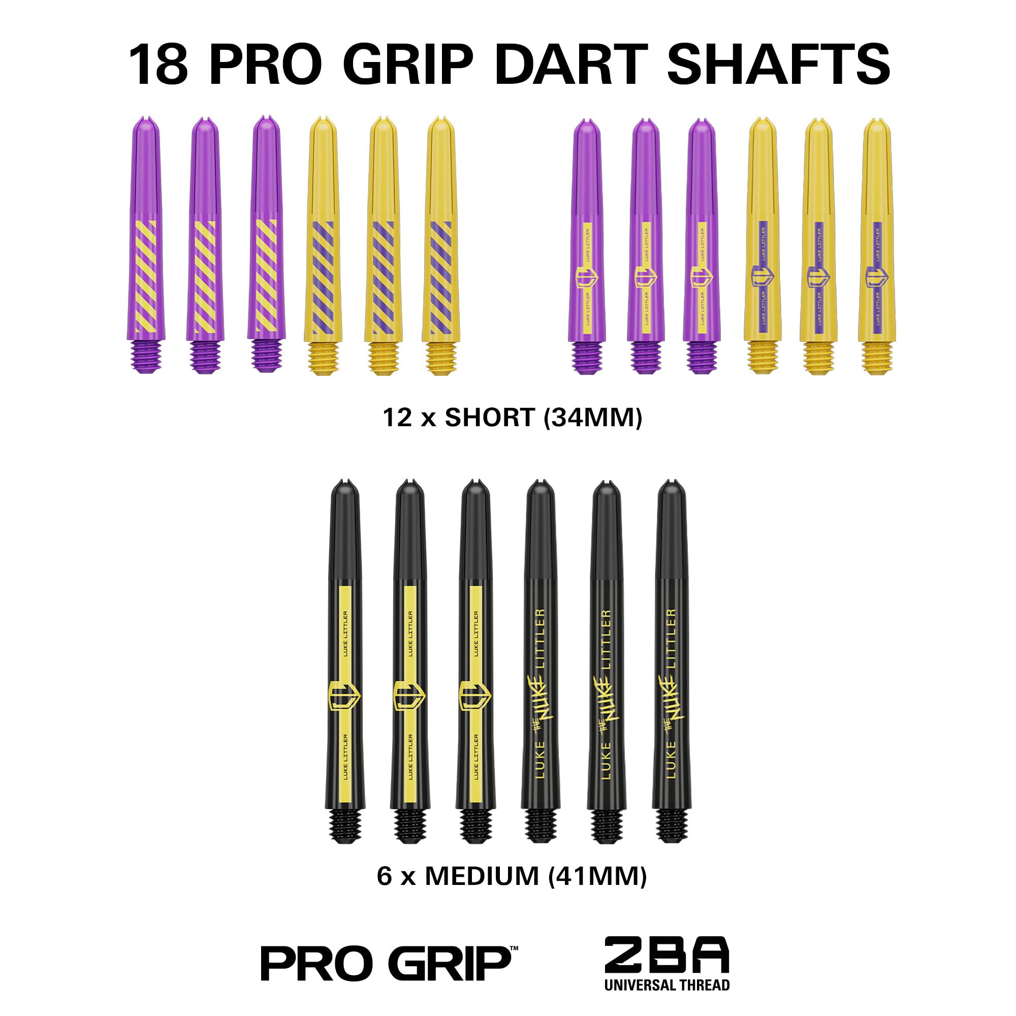 target-luke-littler-brass-dart-set-22g-100-teilig-steeldarts image 3