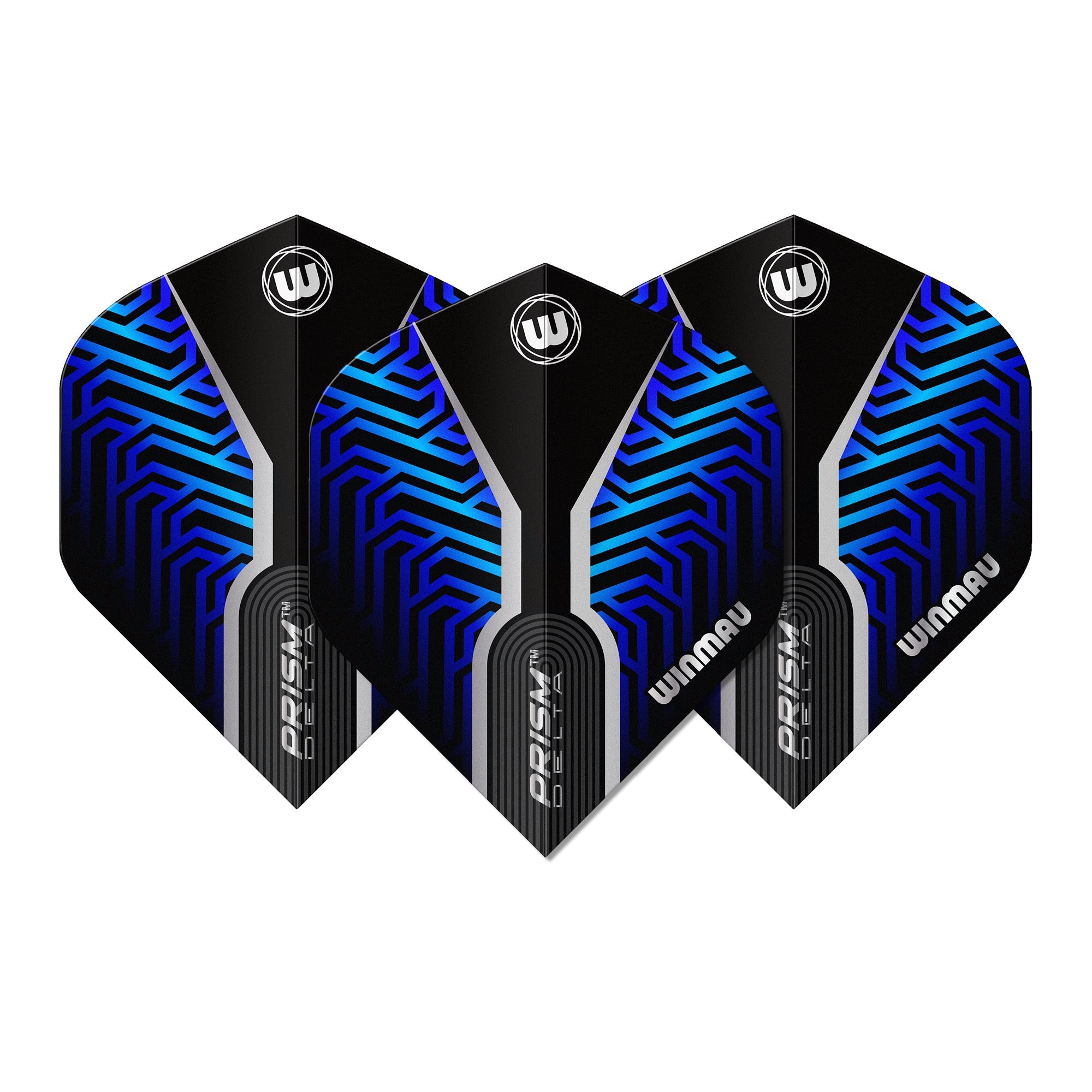 winmau-prism-delta-flights-standard-blau-3er-spot-uv image 2