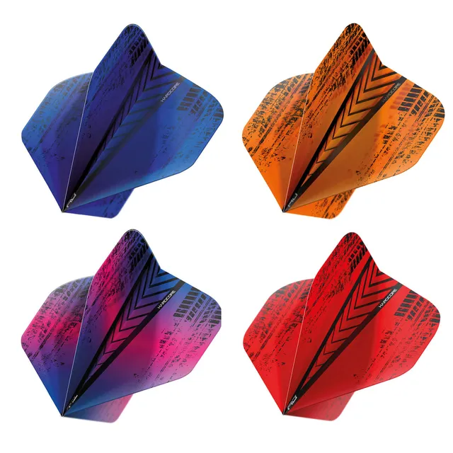 red-dragon-hardcore-flights-selection-pack-10-standard-100-micron image 1