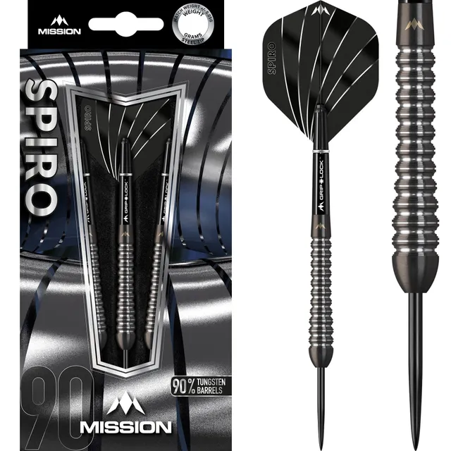 mission-spiro-m2-steeldarts-22g-graphite-schwarz image 1
