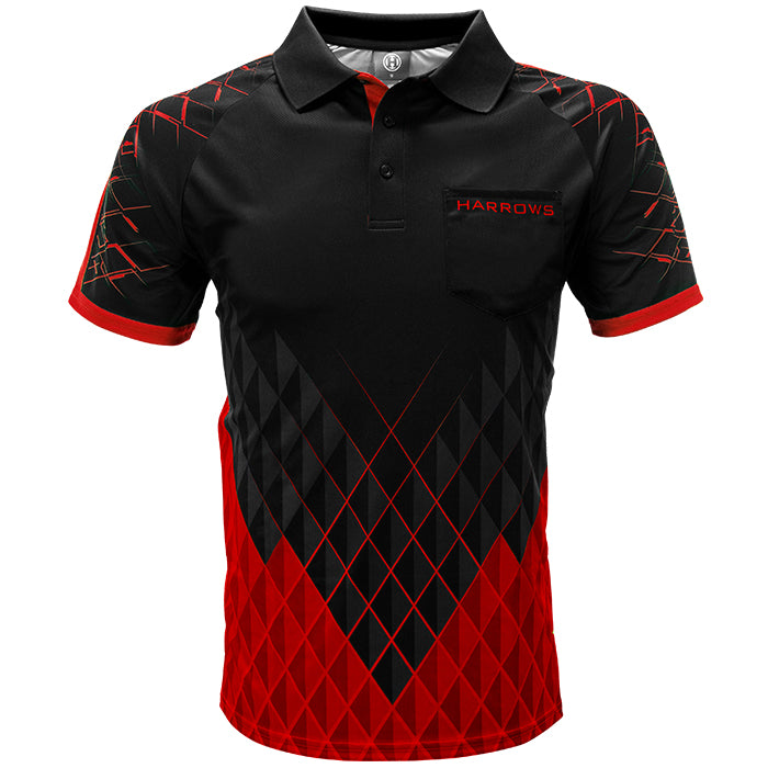 harrows-vivid-paragon-dartshirt-blau-l-microfaser image 4