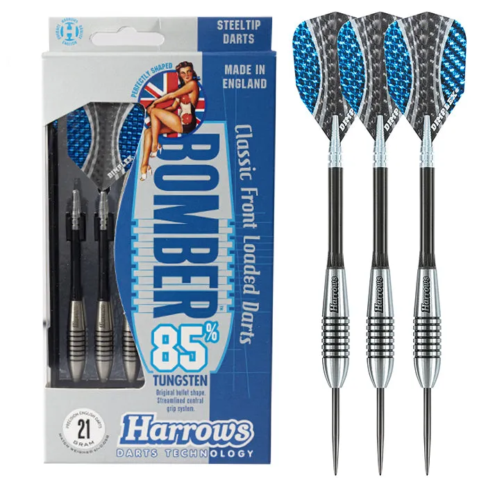 harrows-bomber-85-steeldarts-21g-mit-bullet-barrel image 1