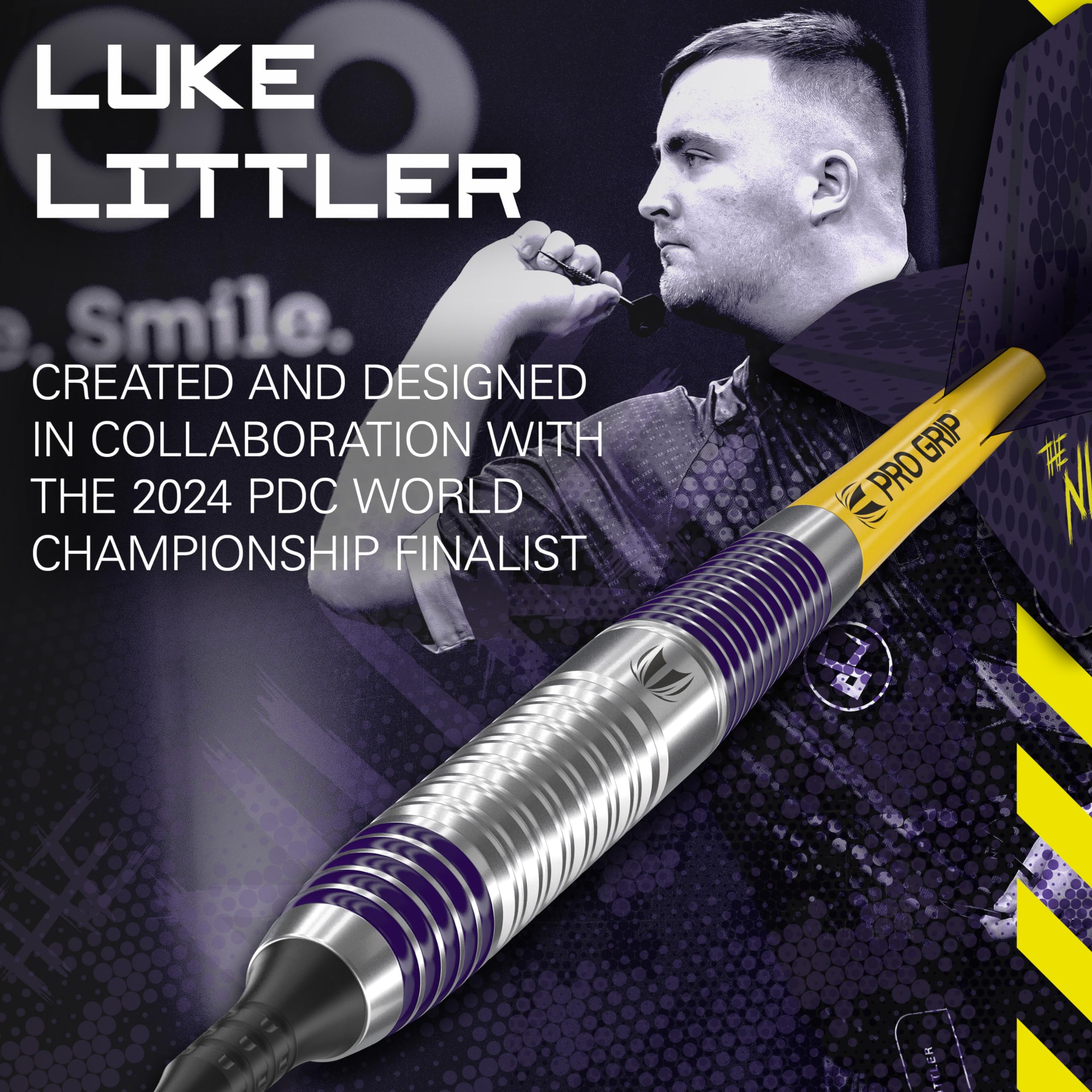target-luke-littler-softdarts-19g-messing-mit-case image 2